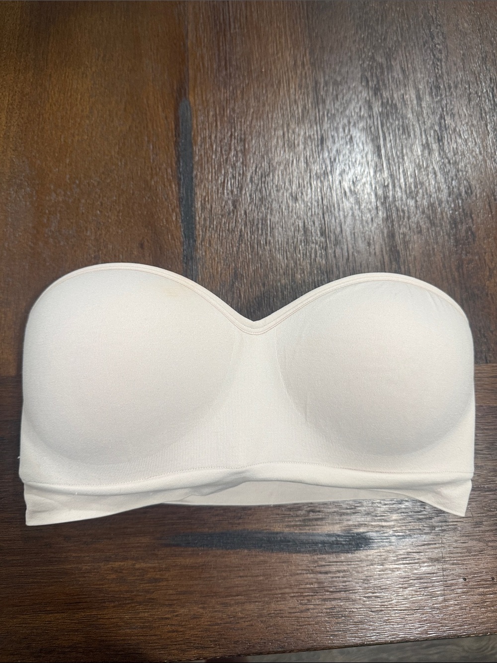 Auden push up seamless bandeau bra. Med.